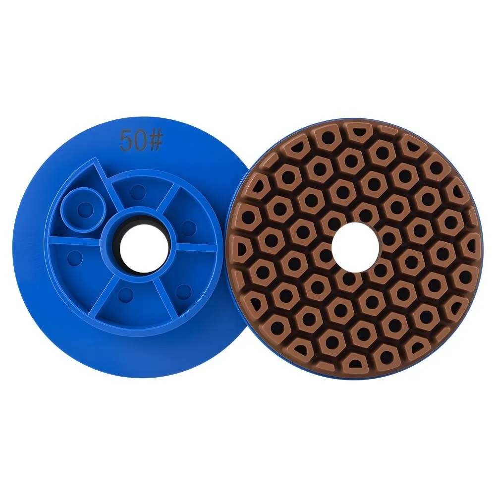 Wet Polishing Disc Snail Lock Pad Extra Thick Segments Beveled for Edge Radial for Edge 10mm Segments Snail Lock Grinding Wheel