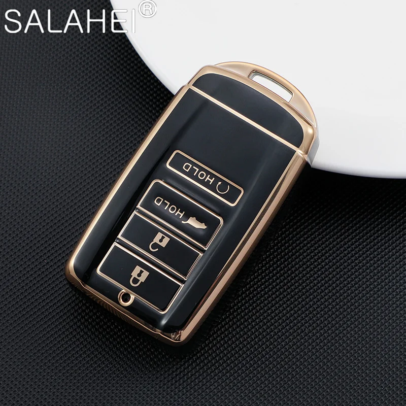 

TPU Car Remote Key Case Cover Protector Shell Fob For Honda CRV 2022 HRV For Acura RDX NSX RLX MDX CDX TLX Keychain Accessories