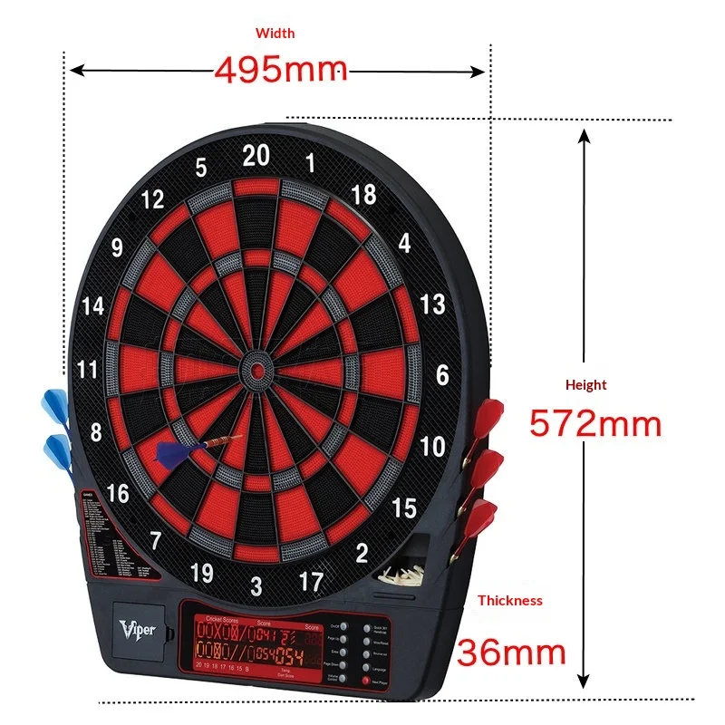 2026  Competition-level Electronic Dart Board Automatic Scoring English Pronunciation System Safety Dart Machine Set