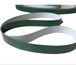 Perimeter:800-1250mm Width:50mm Thickness:3mm PVC Green Conveyor Belt