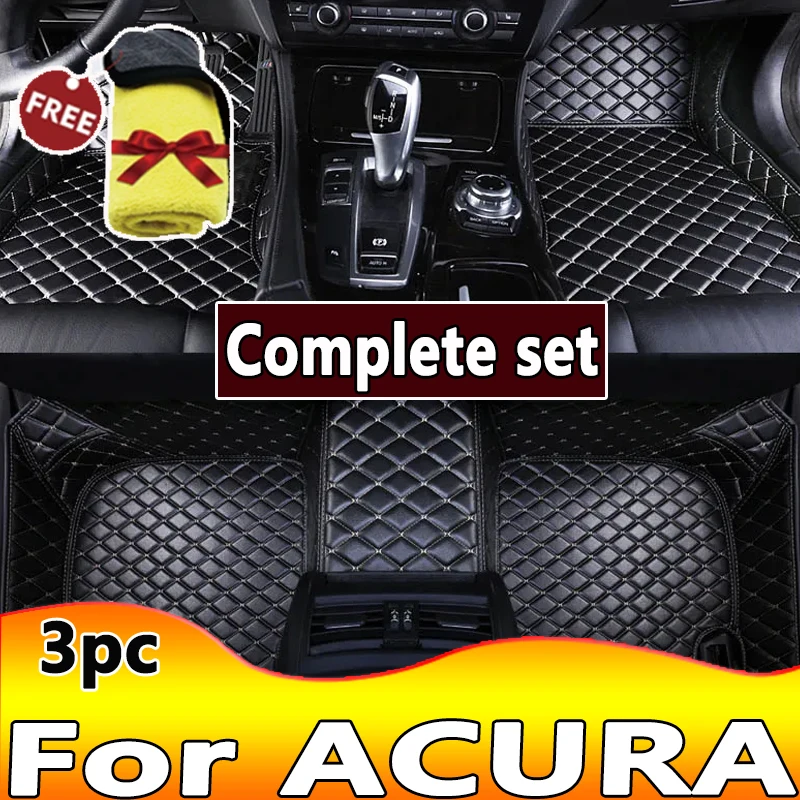 Car Floor Mats For ACURA MDX  RDX ZDX RL TL CDX cc TLX TSX RSX NSX ILX Legend Integra RLX Astra CL RSX Car Accessories