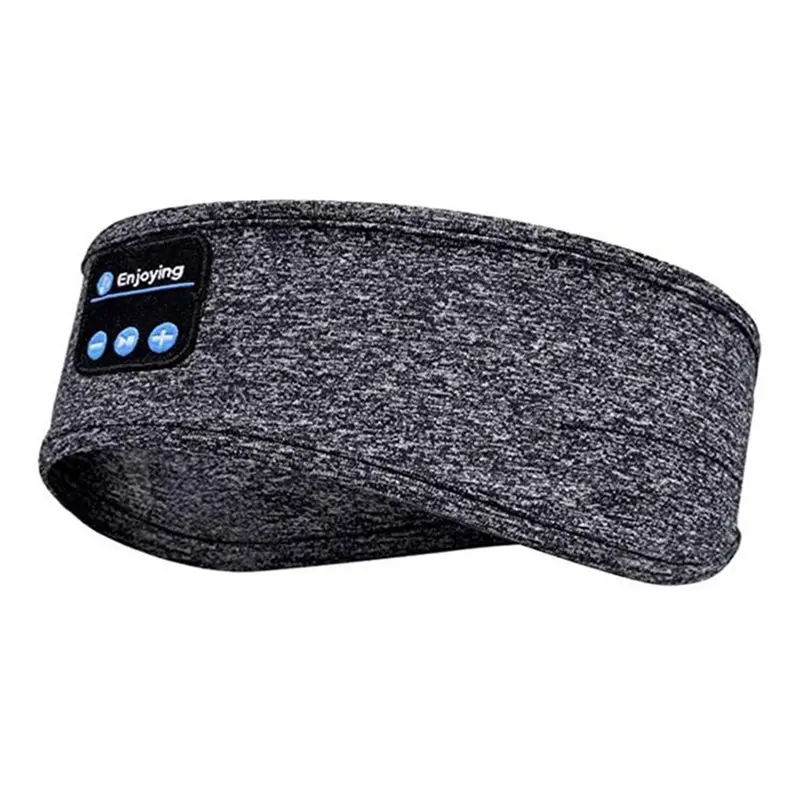 A01F-2X Headphones Sports Sleep Headband Elastic Wireless Headphones Music Eye Mask Wireless Bluetooth Headphone Headband B