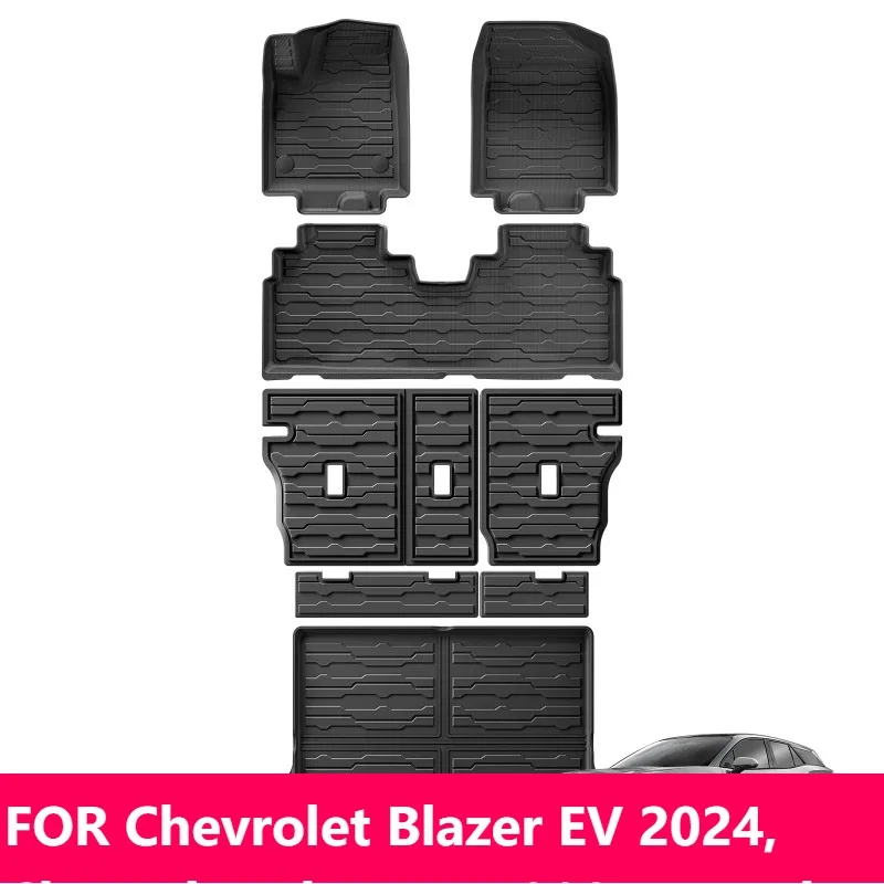 

Для Chevrolet Blazer EV 2024 2025 и Honda Prologue EV TPE 3D коврики черные