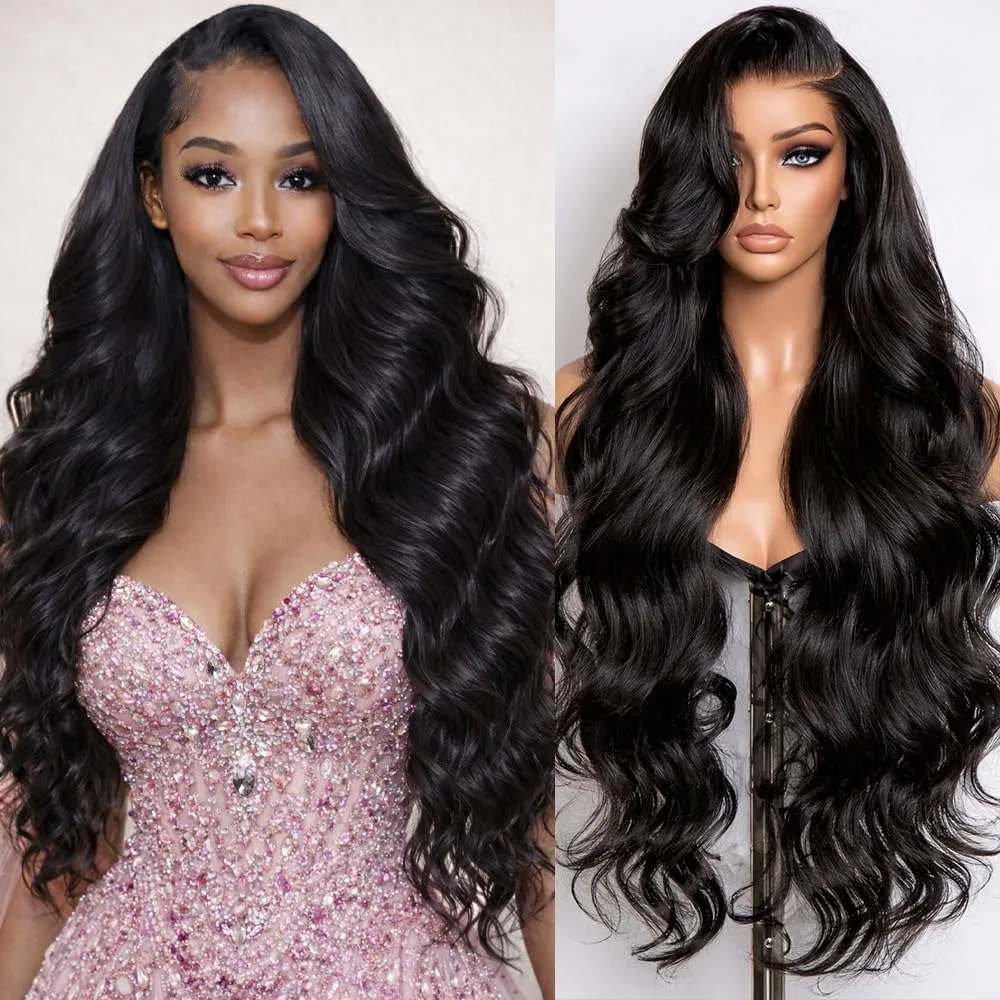 Honigblonde Perücke aus Echthaar, 200 Dichte, 13x4 HD Lace Frontal Perücken, Body Wave Lace Front für Schwarze Frauen, Anfängerfreundlich