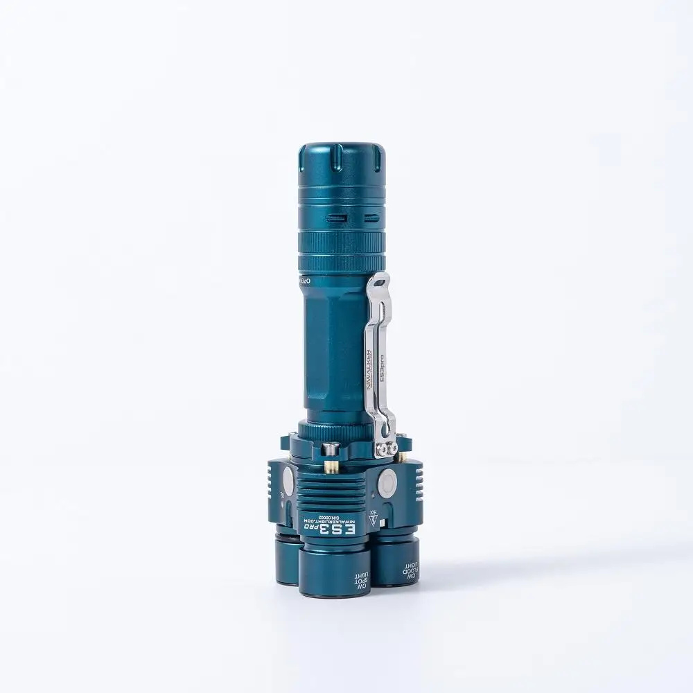 Niwalker ES3 Pro Linterna multiusos EDC Mini antorcha Linternas de camping