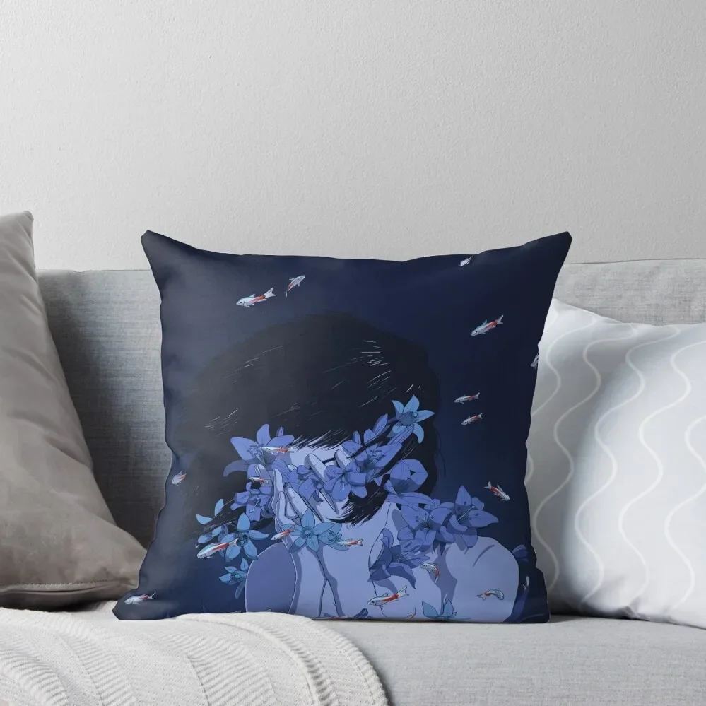 

Perfect Blue Throw Pillow Sofa Covers For Living Room pillow cover christmas Cushions Home Decor Cusions Cover pillow