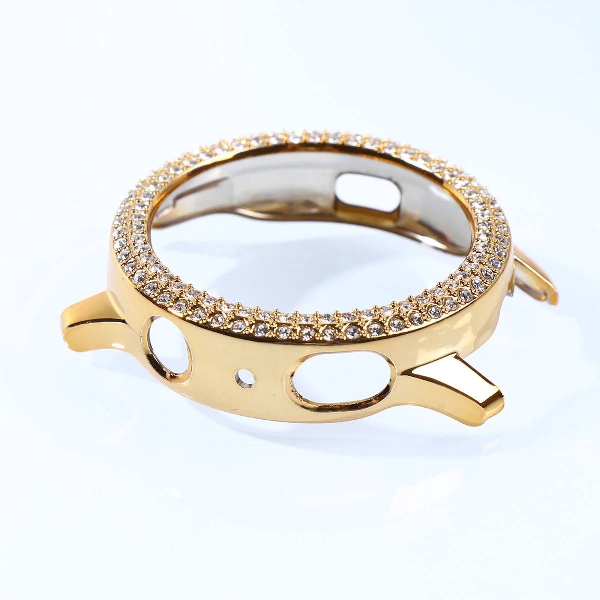 حافظة واقية أنيقة لساعة Active 2 40 مم إطار ساعة ذهبي متين ملحقات حماية إبداعية للخدش