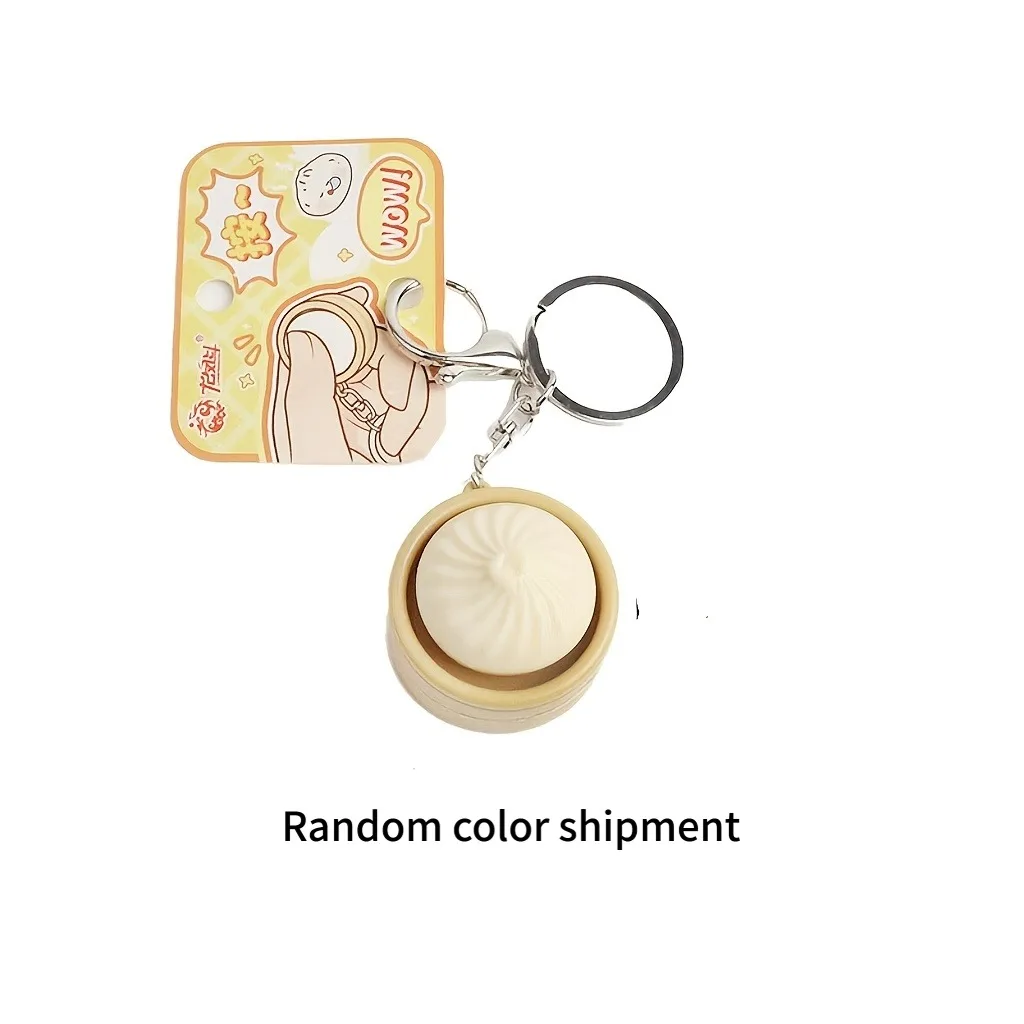 Fun Steam-Style Press Keychain, Keyboard Design, Stress and Anxiety Relief, Bag Decoration.