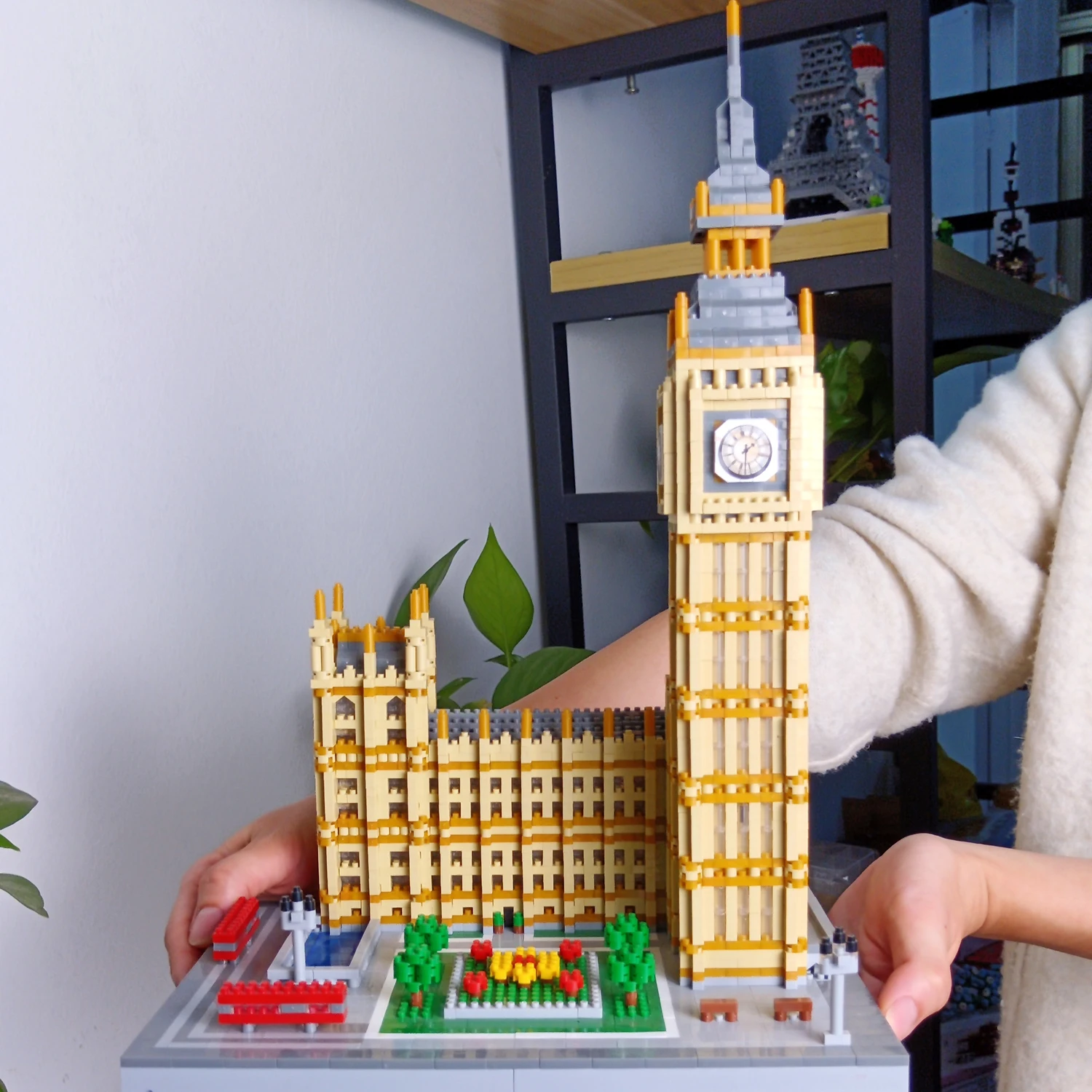 Big Ben Architecture Model Building Blocks: Educational & Creative Toys Set, Perfect for Kids & Architecture Buffs Ideal Gift