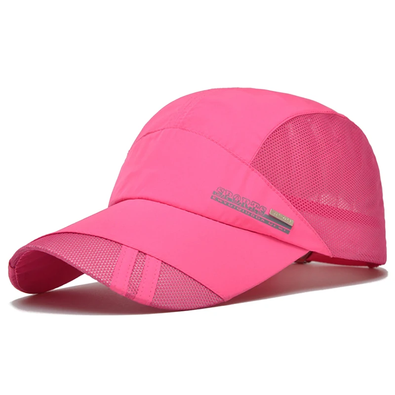 Schnell trocknende Herren-Baseballmütze für Sport, cooles Mesh, Sommer-Damen-Sonnenhut, Angeln, Laufen, Familie, Eltern, Teenager-Kappe – Detail 5