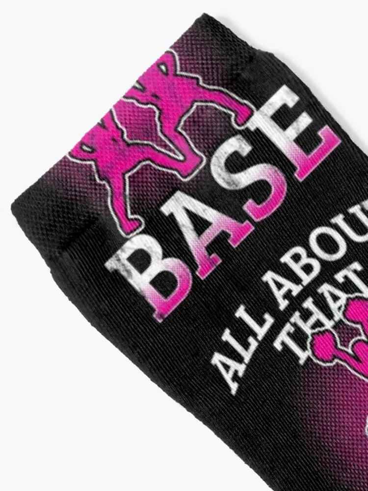 All About That Base Cheerleading Gift Idea Socks Thick Socks