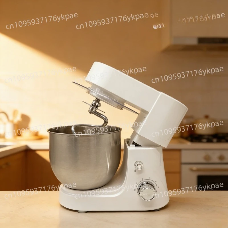 5L Chef Machine Kneading Egg Beater Household Dough Mixer Commercial Multifunctional Egg Beater Cream Kneading Mixer