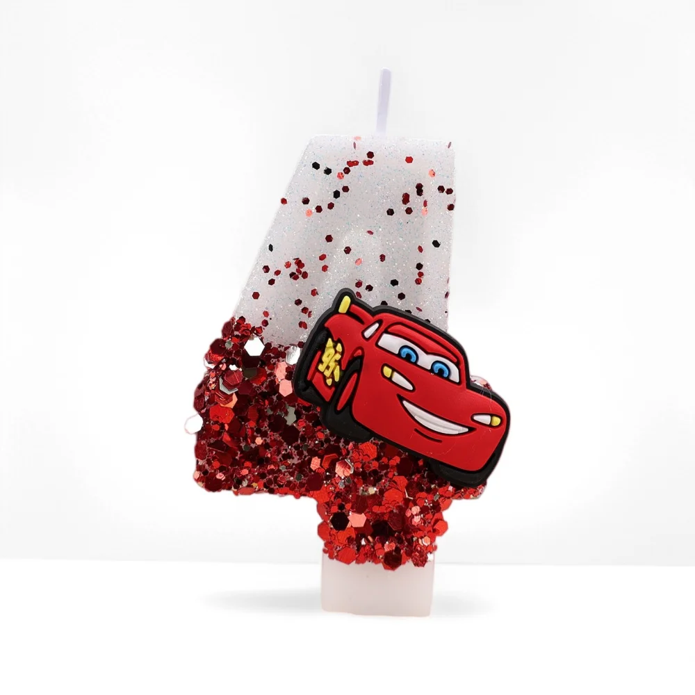 2026 Digital Candle 0-9 Racing - Lighting Mcqueen Decor review and price