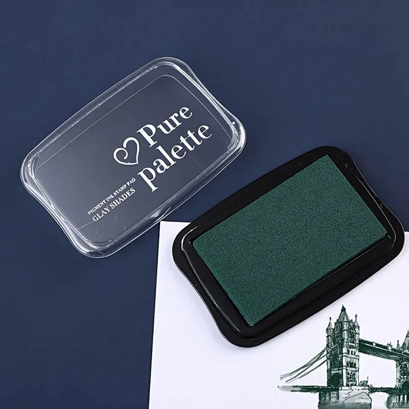 6 قطع - وسادات حبر إسفنجية بلون سادة كلاسيكية -6 ألوان كلاسيكية، تستخدم للطوابع المطاطية وسجلات القصاصات والورق واللوازم الفنية التي تصنعها بنفسك، #6