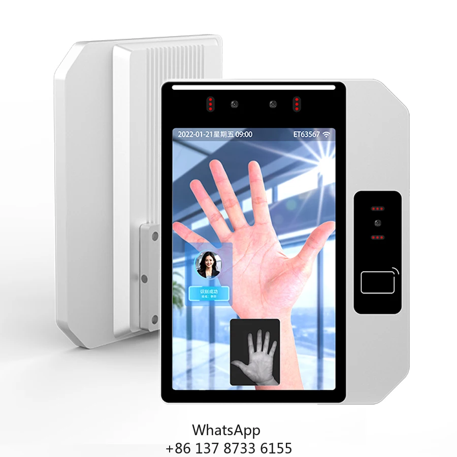 Palm Vein Face Recognition And Card Access And Dispense Door Access Control Camera Face Detection Face Recognition