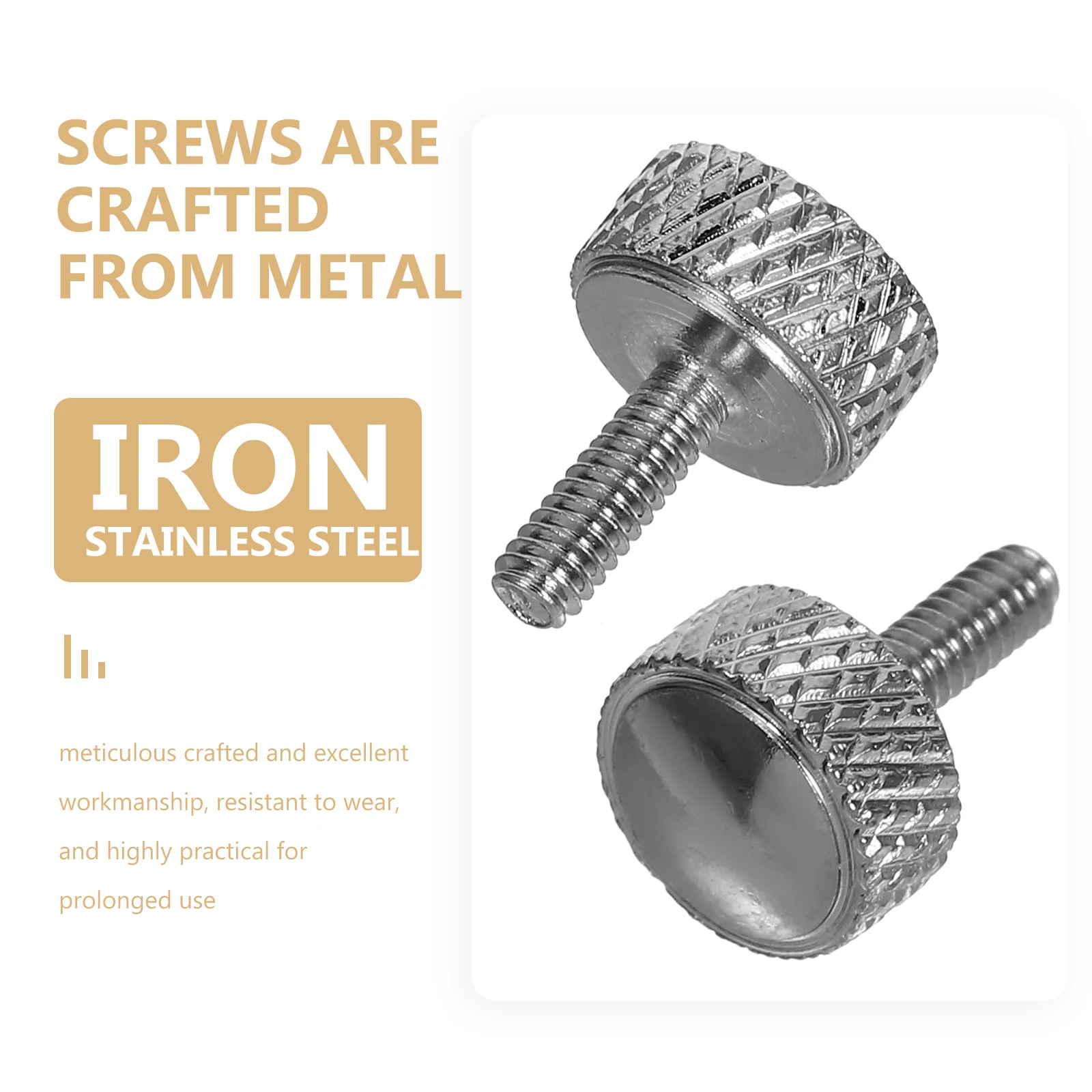 

10pcs Precision Locking Screws For Vernier Calipers High Strength And Easy Installation Round Head Fixing Screws M2*6mm