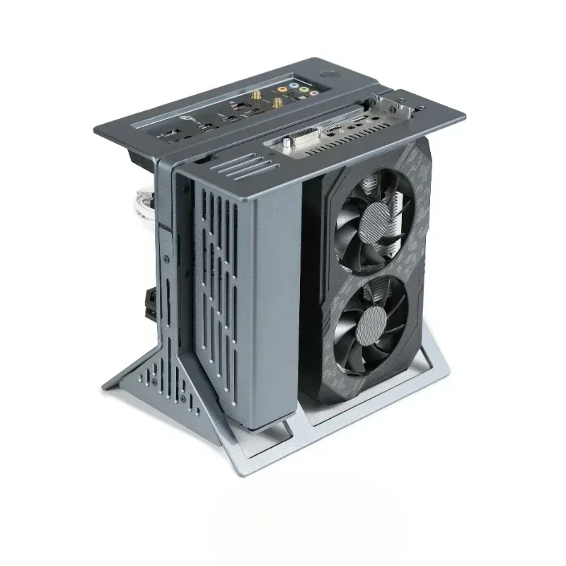 Mini 1U PSU ITX open layout case  frame