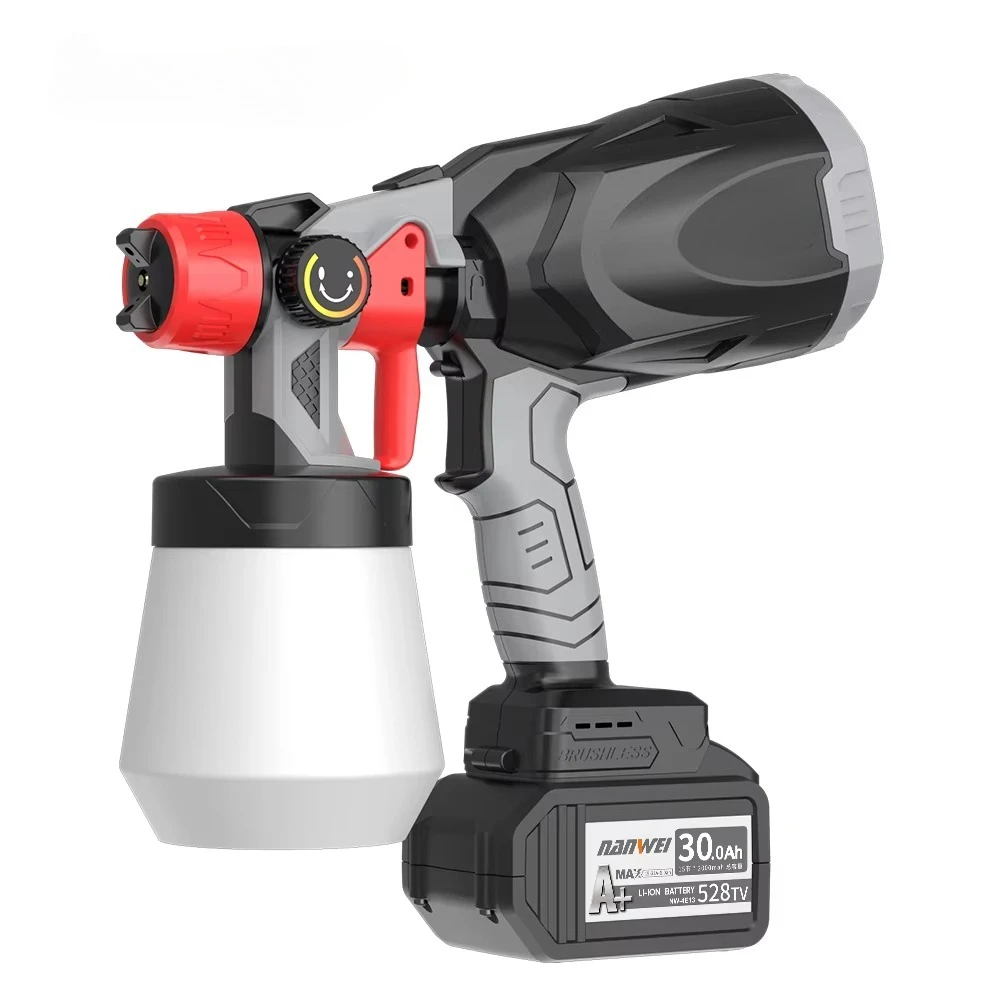 

Электрический краскопульт HVLP 800 мл с 3 насадками для дома и сада