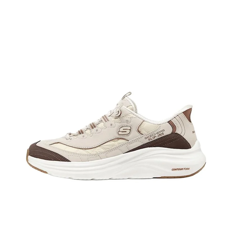 Skechers Abrasion Resistant Low top Casual Shoes Women's Natural 150412-NTBR
