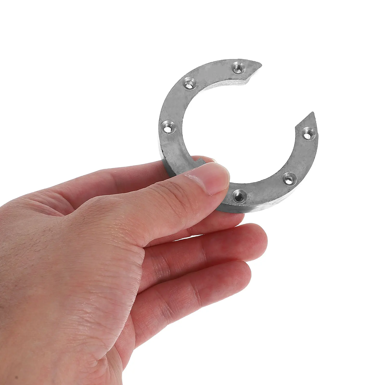 

Ceiling Fan Mounting Bracket Aluminum C-Ring Heavy Duty Support for Smooth Ceiling Installation Home Commercial