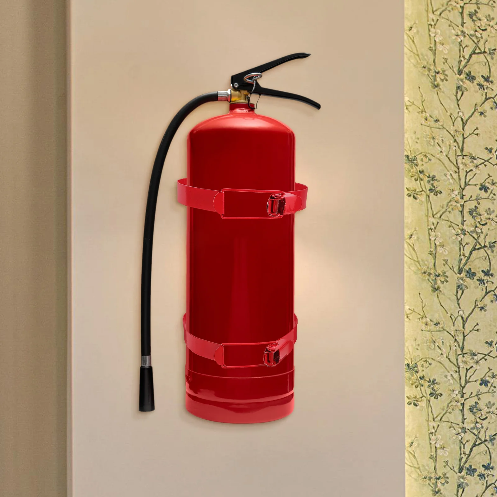

Fire Extinguisher Holder Wall Mount Bracket for Vehicle Auto Fixing Heavy Duty Iron Rack Storage Trunk Organizer