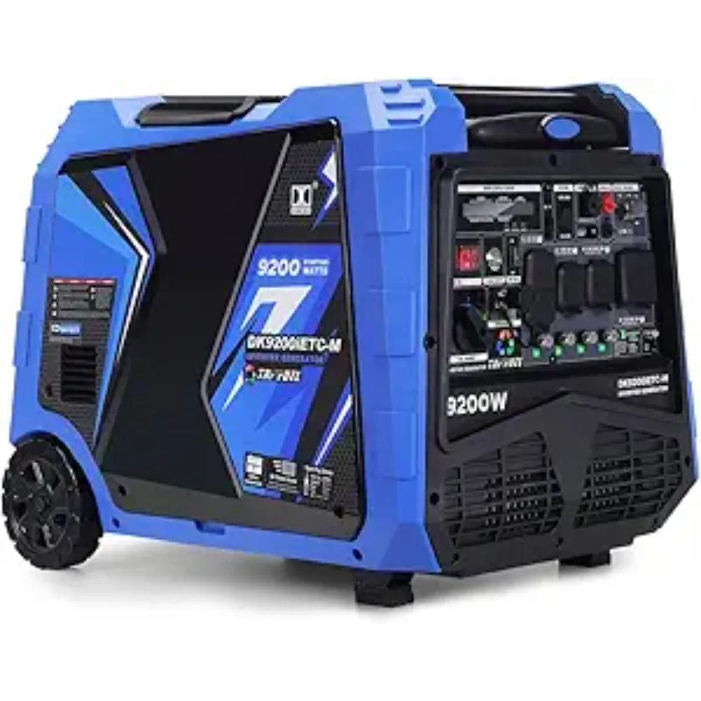 

Generator, Tri-fuel, Gas LPG NG, 120V/240V Output, Remote & Electric Start, 5-20R L5-30P 14-30R 14-50P, for Backup Power Outage