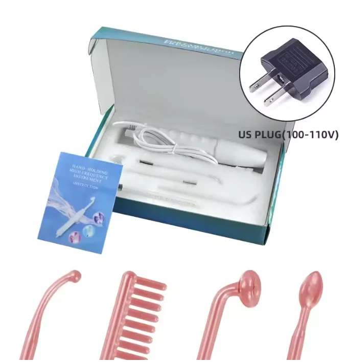 

Массажная палочка для ухода за кожей. Неоновая палочка для лица, омоложение кожи от прыщей, подтяжка морщин. Высокочастотное косметическое устройство для электротерапии,