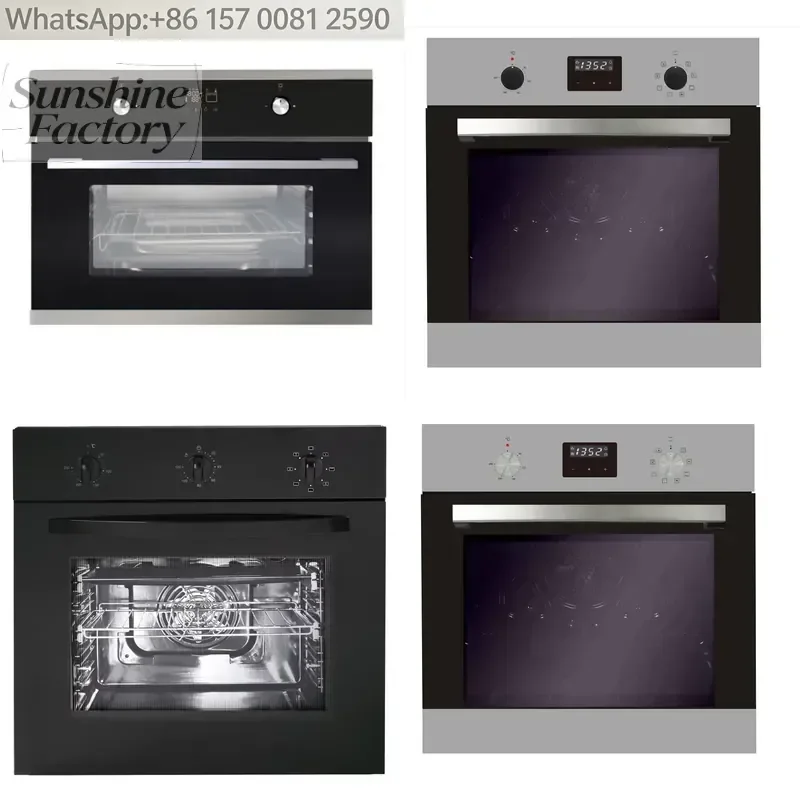 60cm Electrical Home Kitchen Built in Cooking Steam Oven With Grill