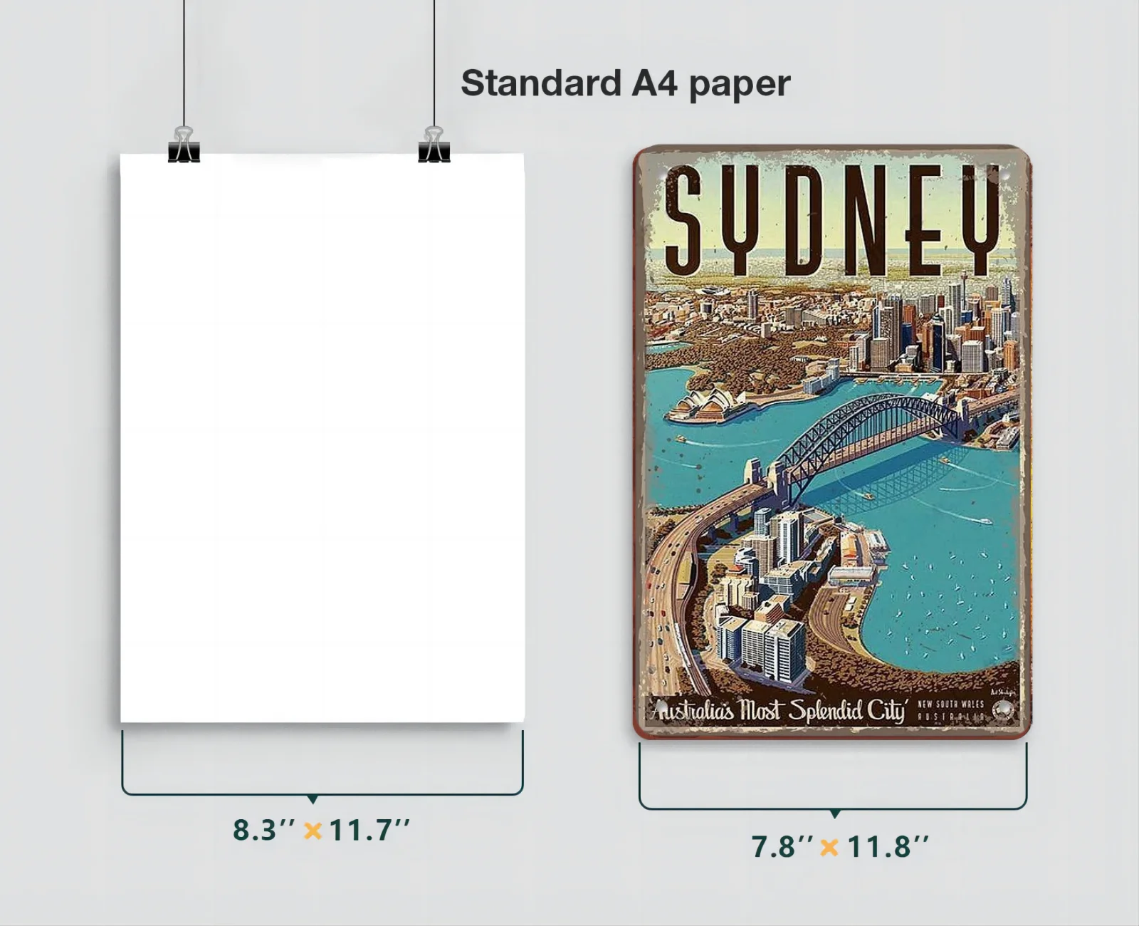 المدينة الشهيرة المشهد الملصقات خمر علامات معدنية بودابست مالطا سيدني لوحة القصدير الرجعية المنزل جدار ديكور فني غرفة الديكور