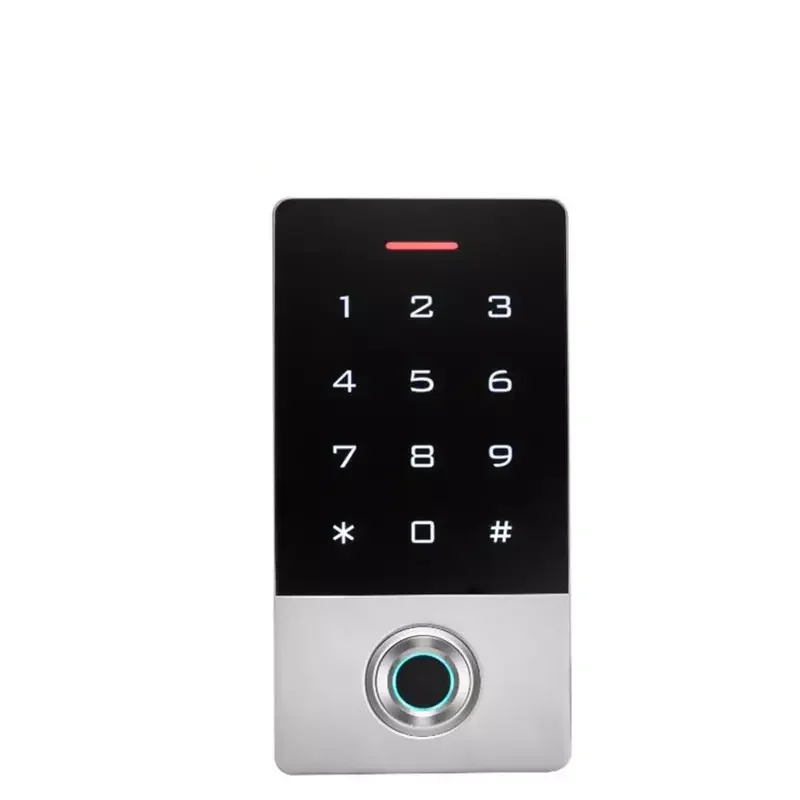 125khz em id waterproof ip 68 wiegand card reader standalone fingerprint scanner and keypad