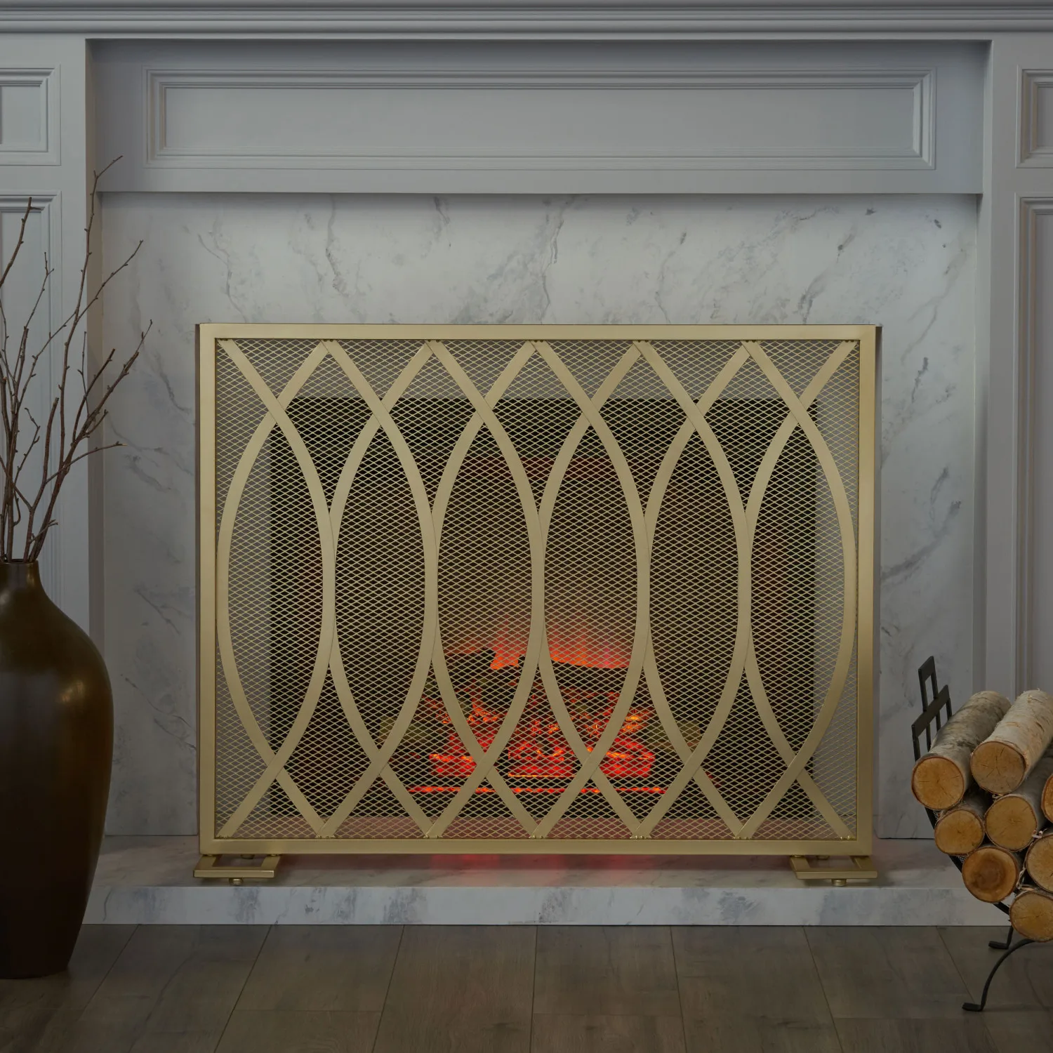 

Fire Screen - Fireproof Protection and Stylish Decor for Your Home