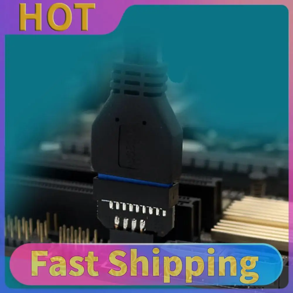 9 Pin Male Housing To USB 3.0 Conversion Cable Compatibility Interface Adapter Port Converter Motherboard Chassis  Accessories