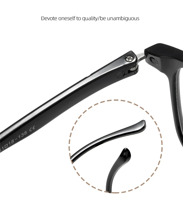 0 -0.5 -1.0 To -6.0 Women Men Square Myopia Glasses Finished Comfortable TR90 Student Prescription Glasses With Cylinder