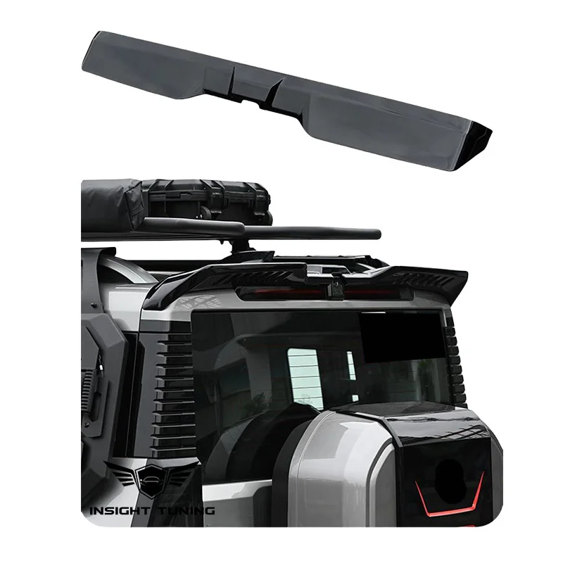 

High Quality Gloss Black Rear Roof Wing 2023+ For Chery Jetour Traveller T2 2023 2024 Spoiler