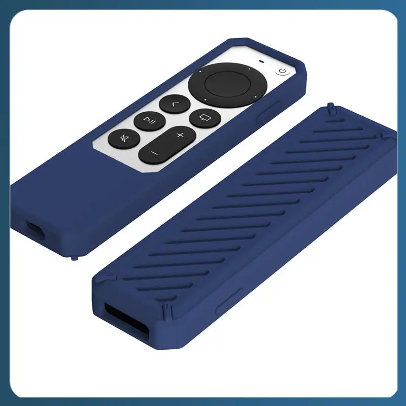 

Y22A-Silicone Remote Protective Case For -TV 4K Remote 2021 Anti-Slip Shockproof Soft Case Remote Control Case