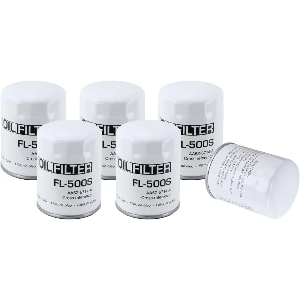 

Масляный фильтр, совместимый с моделями 150, Edge, Expedition, Fusion, Mustang, Taurus, Transit, заменяет AA5Z-6714-A (6 штук в упаковке)