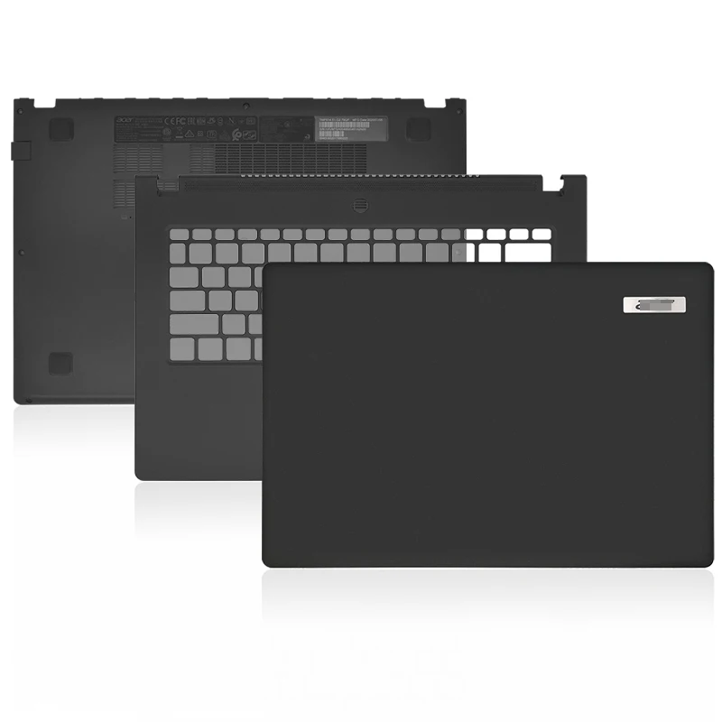 NEW For Acer TraveMate P614 TP614 N18P6 Laptop LCD Back Cover/Palmrest Upper Top Case/Bottom Base Cover Black