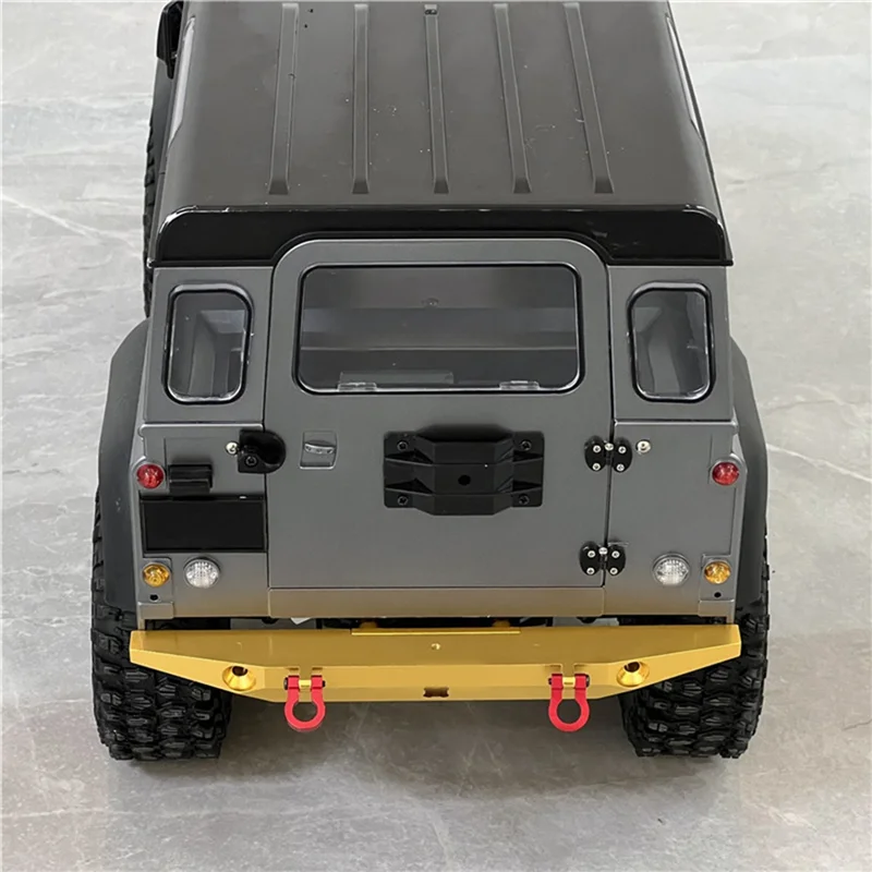 WOWFU-Metal Front Rear Bumper For 1/10 RC Crawler Car MN999 MN222 TRX4 SCX10 90046 90047 RC Car Upgrade Parts
