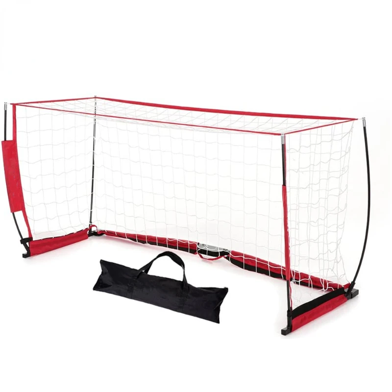 Fast Set Up Back Yard Steel Foldable Soccer Goal Portable Football Nets For Football Soccer