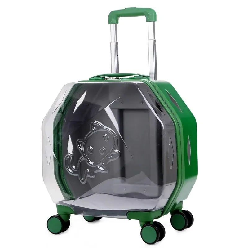 

Trolley, cat, dog, small dog, luggage case, carrying bag, large space, integrated five-wheel mute.