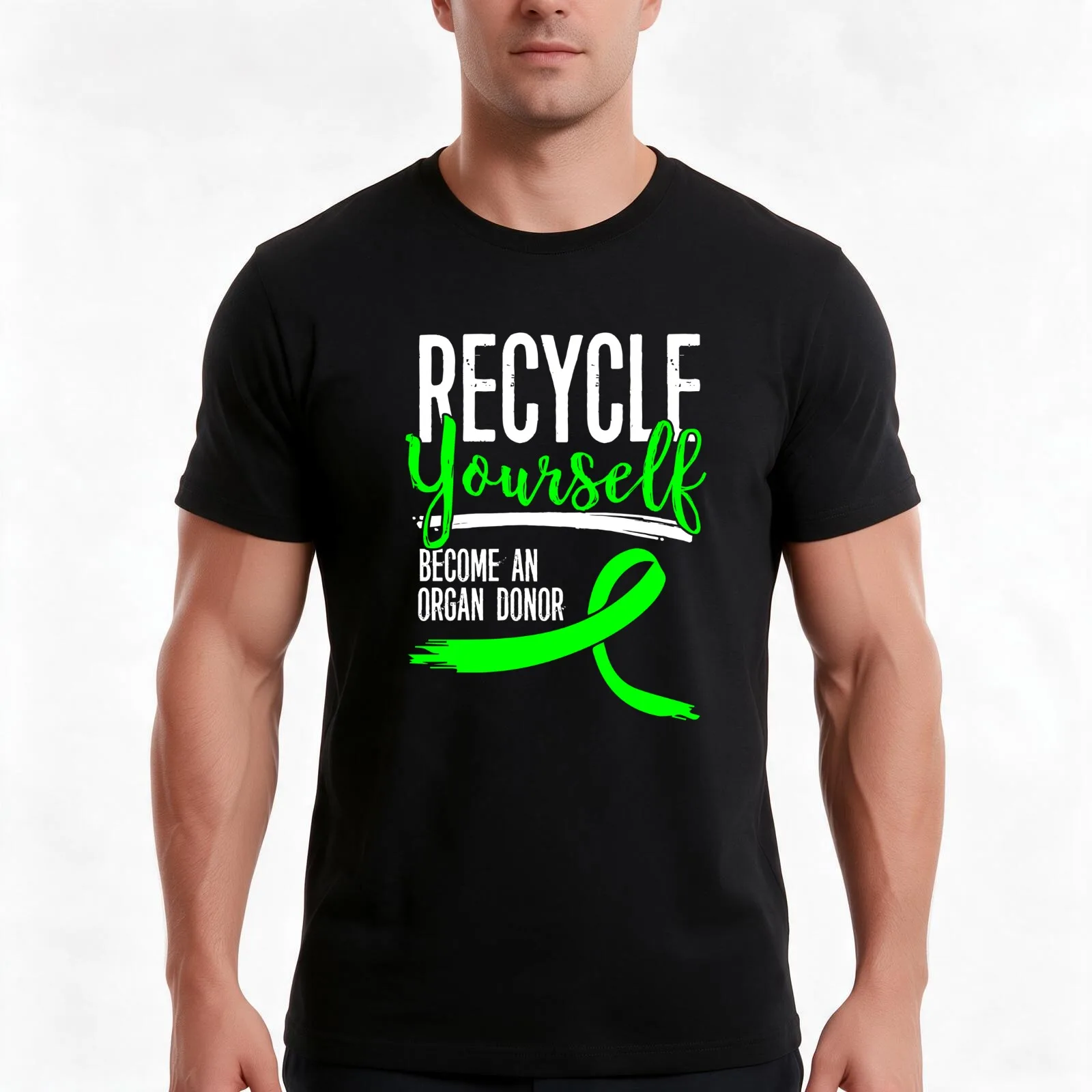 Recycle Yourself Become An Organ Donor - Organ Donor Shirt - Transplant Awareness Gifts - Transplant Awareness Shirt T-Shirt