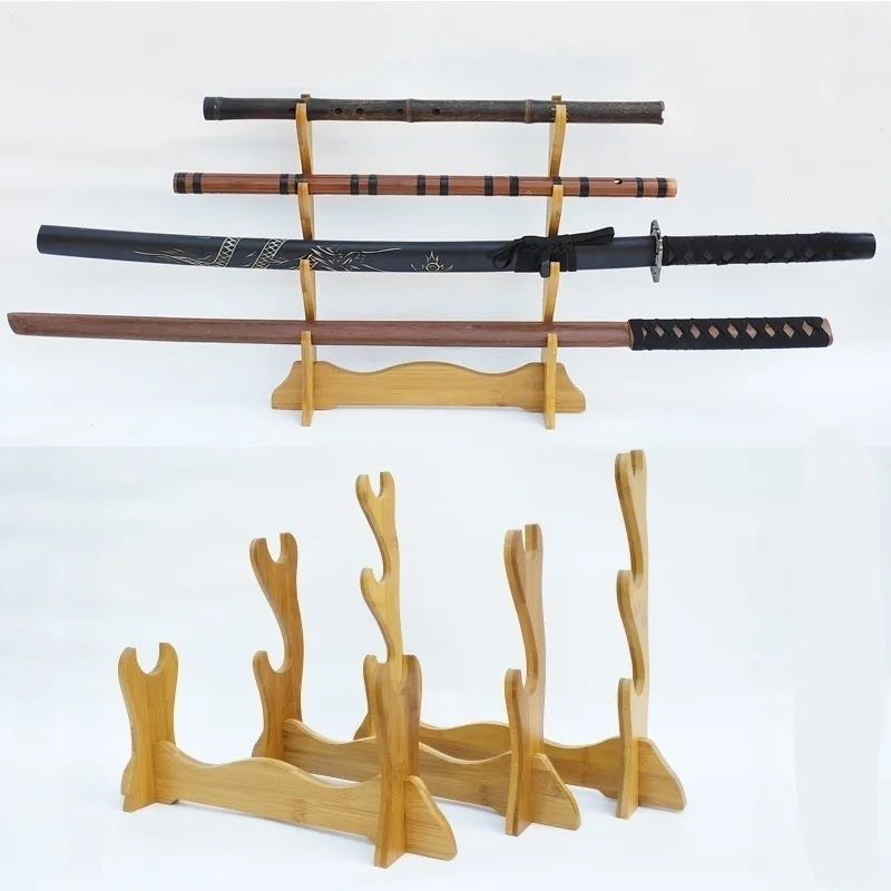 5-layer Wall Katana Sword Shelf Japanese Sabre Stand Samurai Sword Storage Rack Japanese Katana Sword Holder Home Organizer