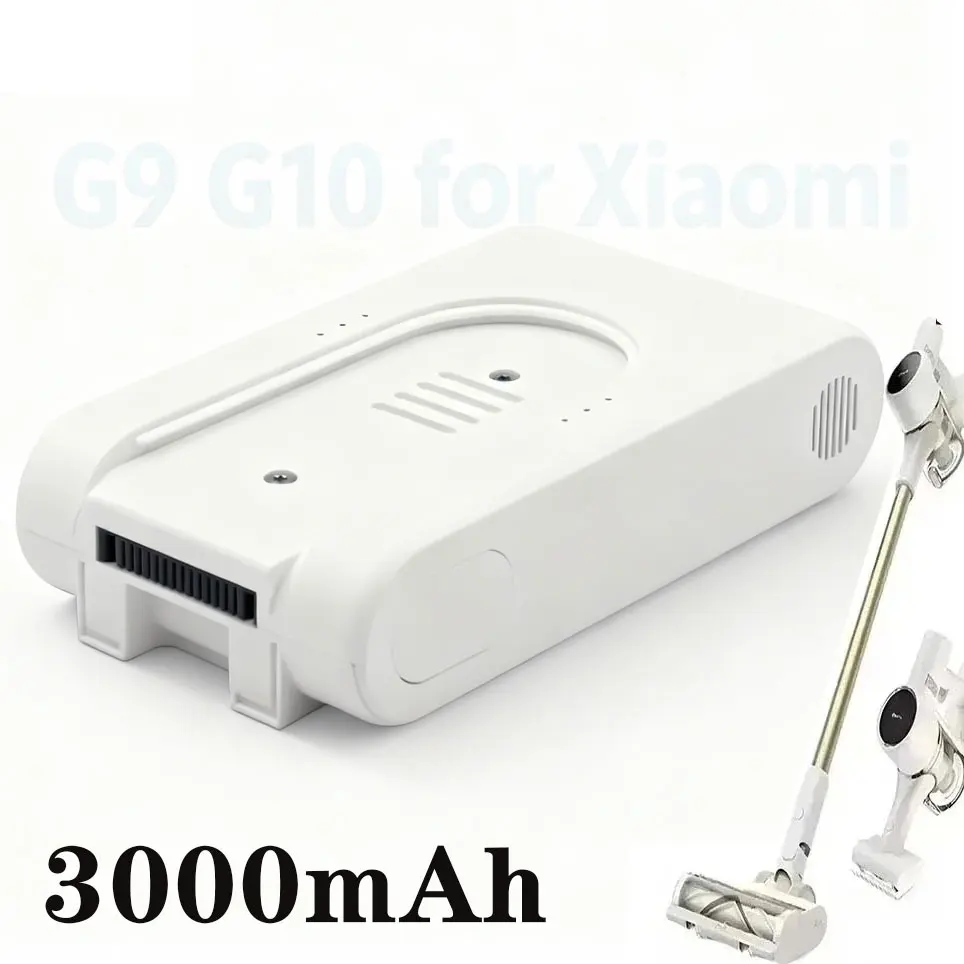 Original 25,2V 3000mAh Wiederaufladbarer Lithium-Ionen-Akku für Xiaomi Mijia Dreame G9 G10 Kabelloser Staubsauger 18650.00