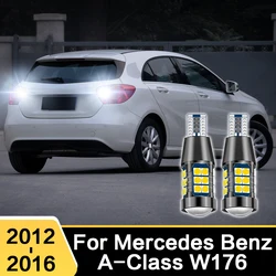 2X For Mercedes Benz A Class W176 2012 2013 2014 2015 2016 LED Car Reverse Light Canbus Lamp Bulbs Accessories