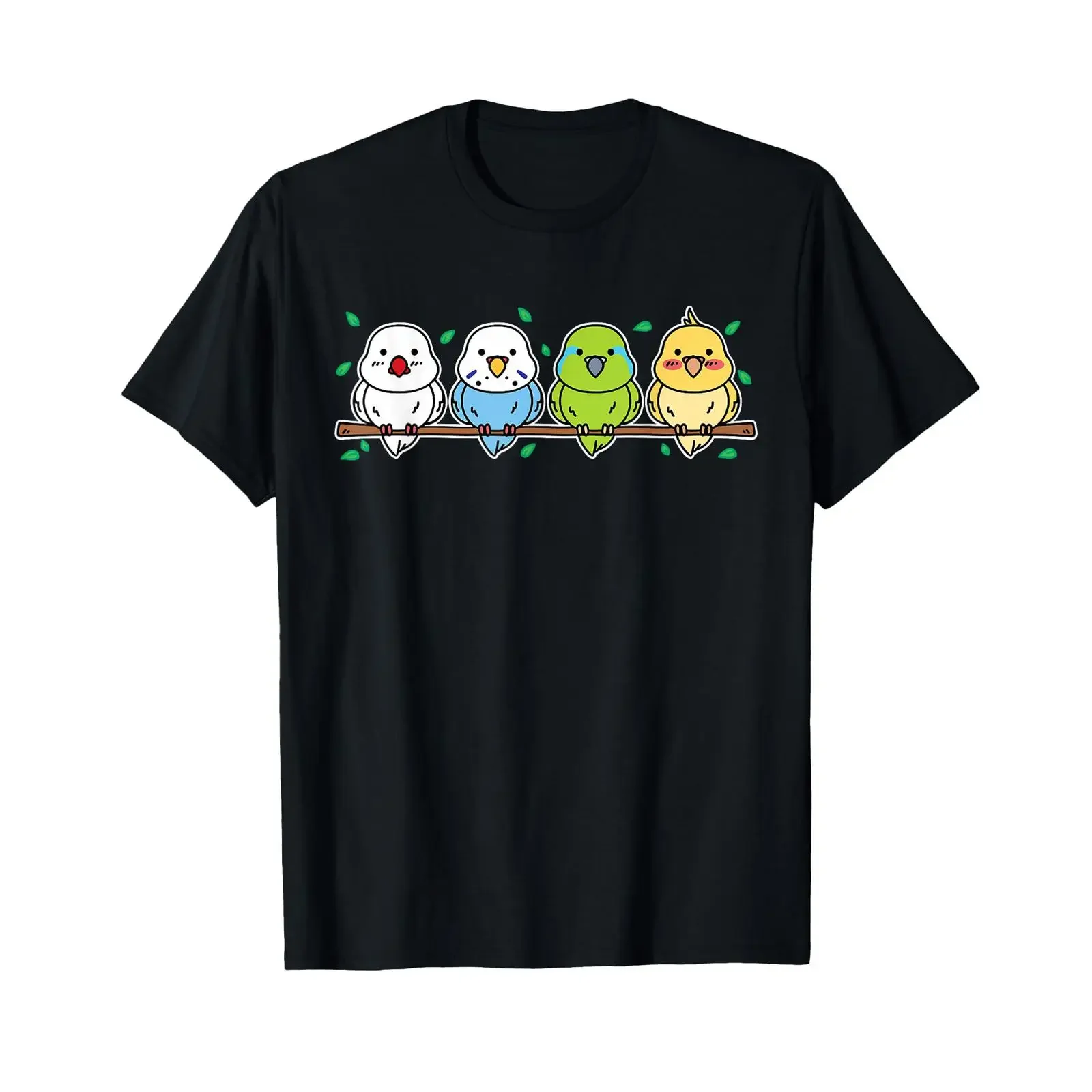 Parakeet s for Owners Cute Budgie T Shirt vintage Washed graphic Casual Versatile Unisex fashion Comfortable