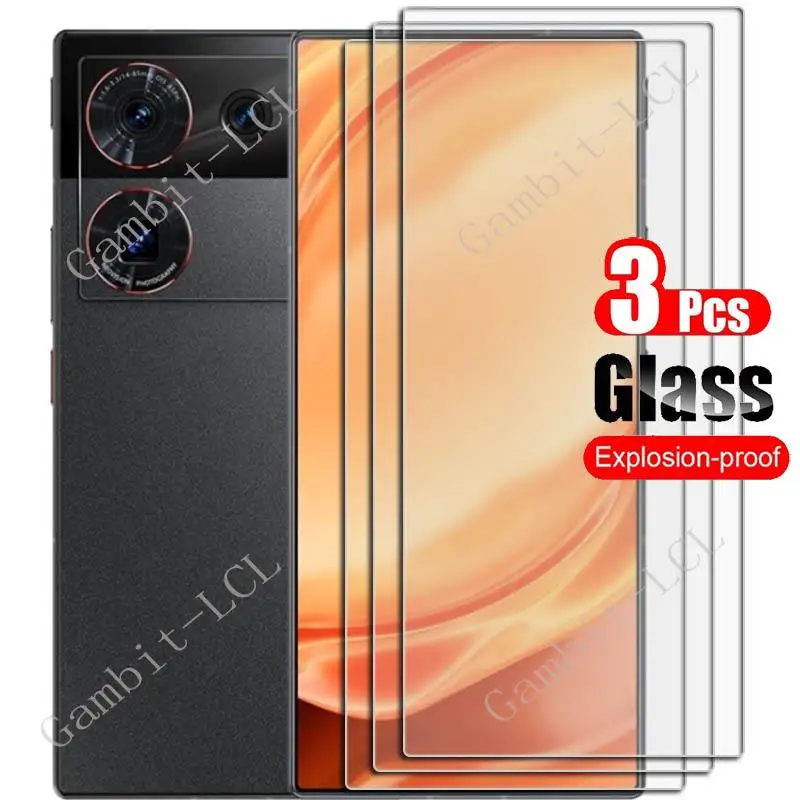 3PCS Tempered Glass For ZTE Nubia Z50 Ultra Protective Film On NubiaZ50 Z50Ultra NX712J 6.8