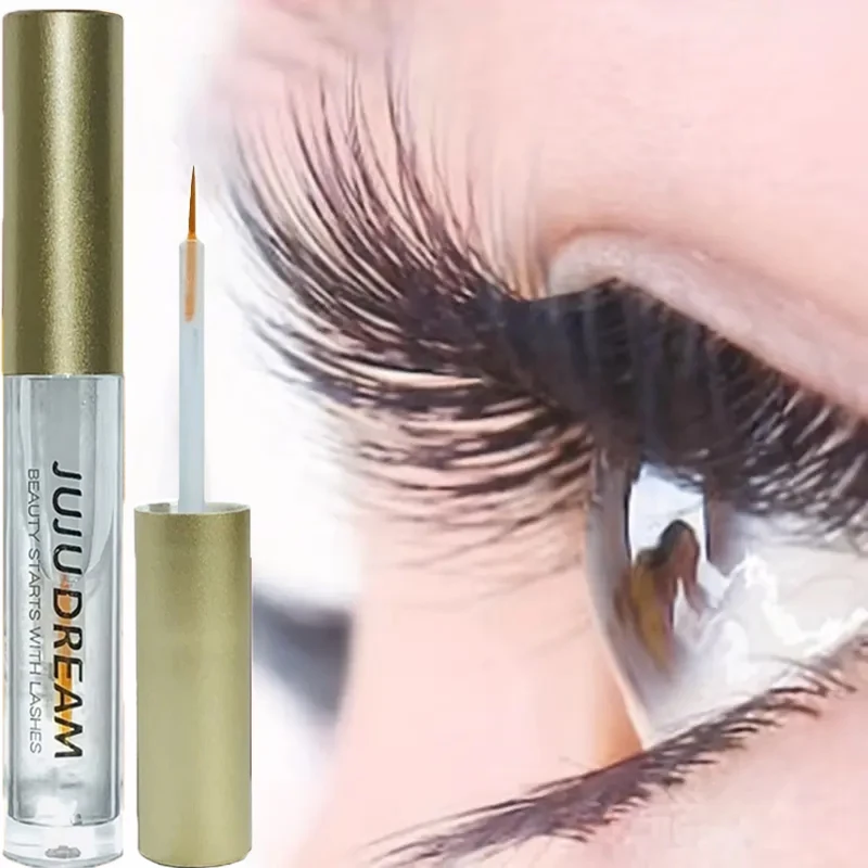 Essence de cils denses naturels - Formule nourrissante pour les cils dodus et recourbés, mascara gel de maquillage pour les yeux