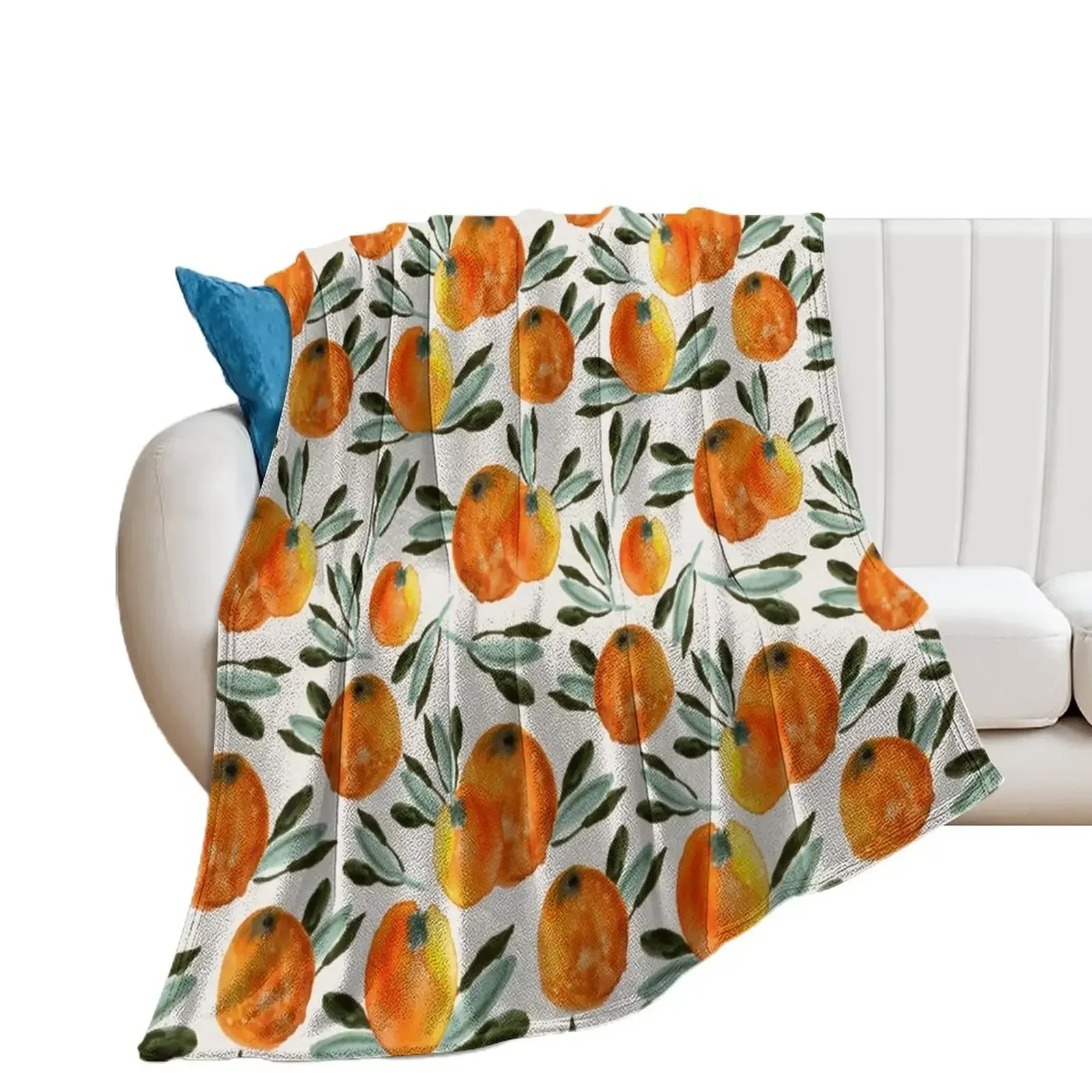 

Sunny orange Throw Blanket Thins cosplay anime Blankets