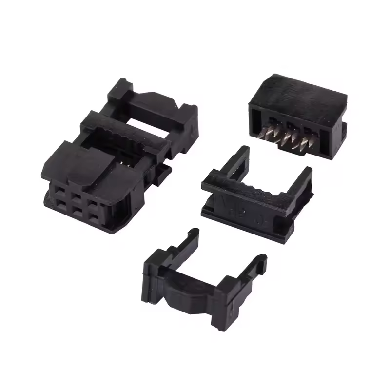 FC 6/8/10/12/14/16/18/20/24/26/30/34/40/50/60/64Pin 2.54mm Pitch Female IDC Socket Connector Ribbon Cable DC3 Header Male Socket - Image 28