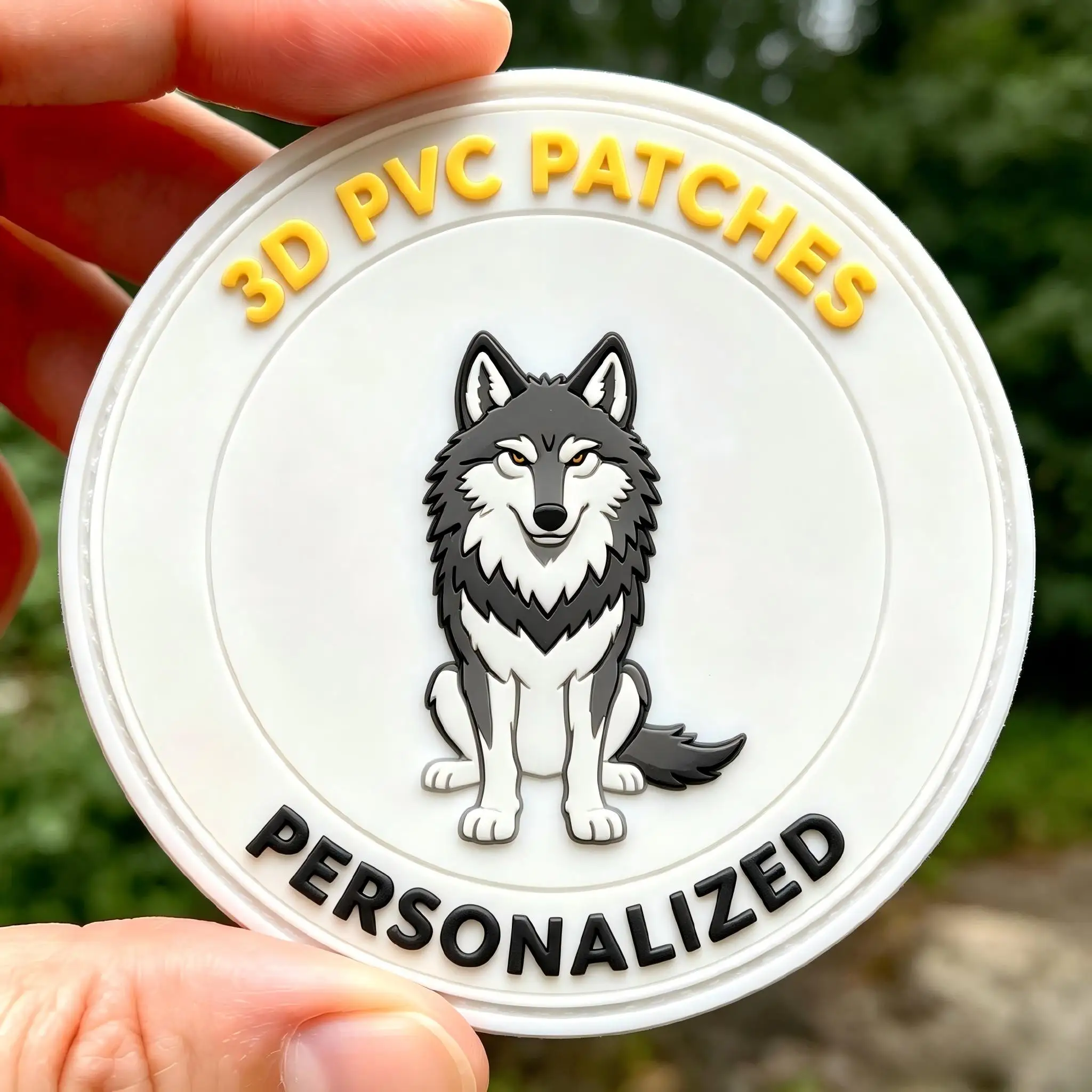 PVC Patch With Hook Rings, Motorcycle Patches, Jackets,Collectors, And Humor Patch Fans - Custom Patches